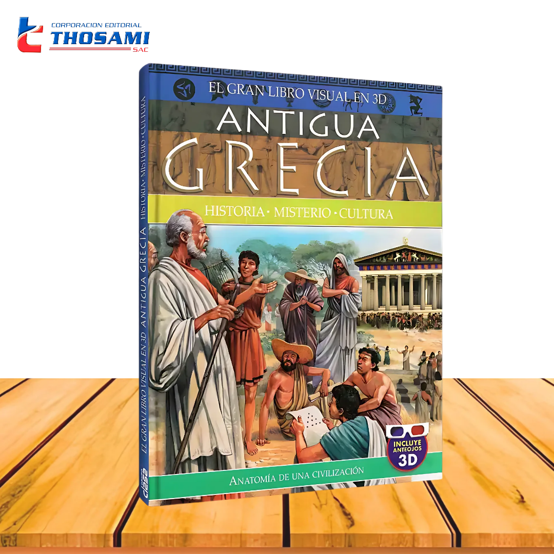 El Gran Libro visual en 3D Antigua Grecia