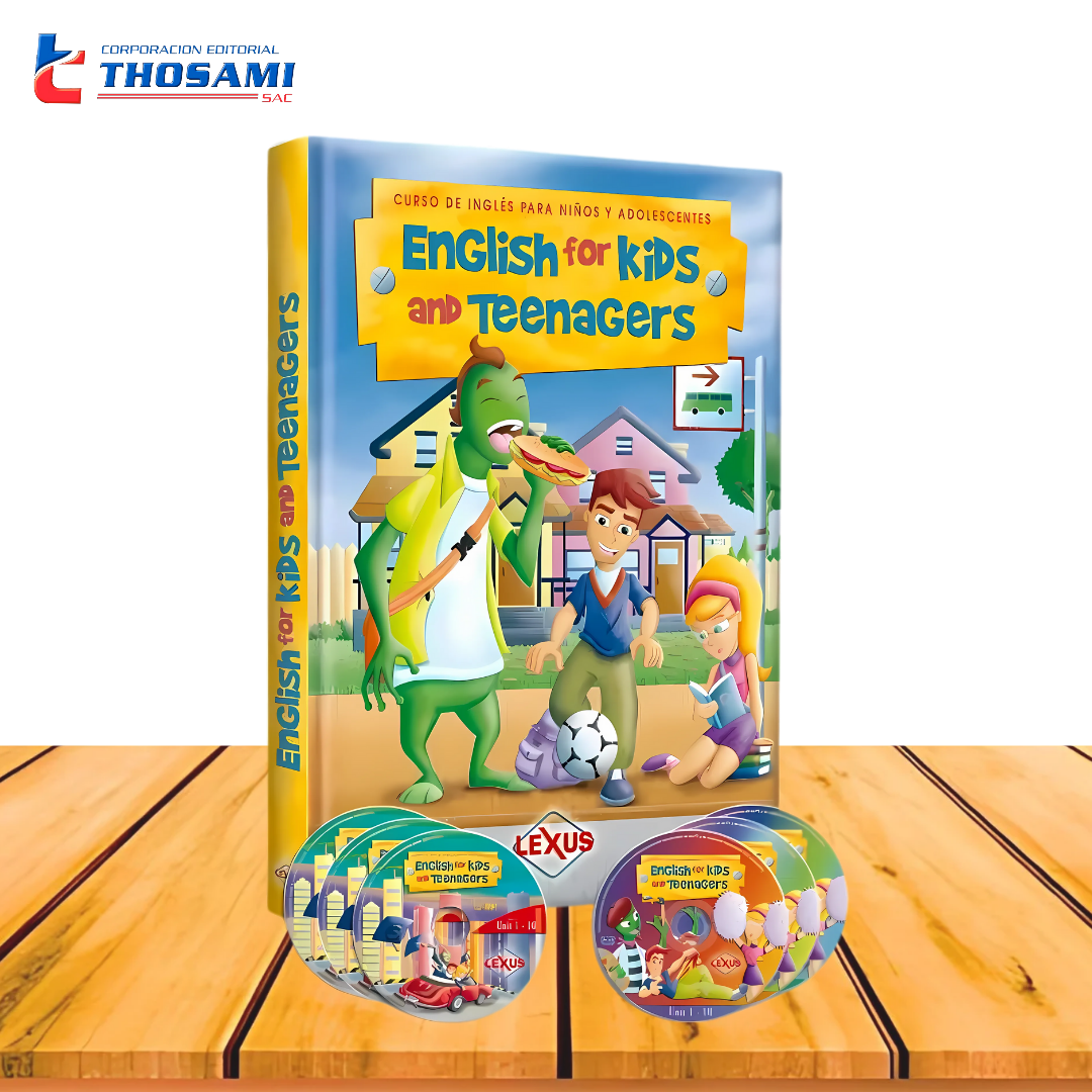 English For Kids And Teenagers 1 Tomo + 3 Cds + 3 Dvds