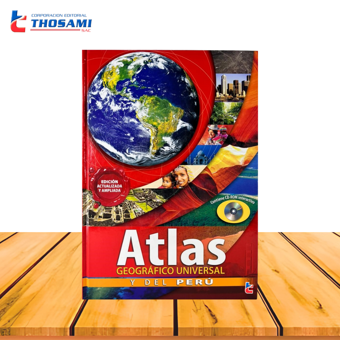 Atlas geográfico universal y del Perú
