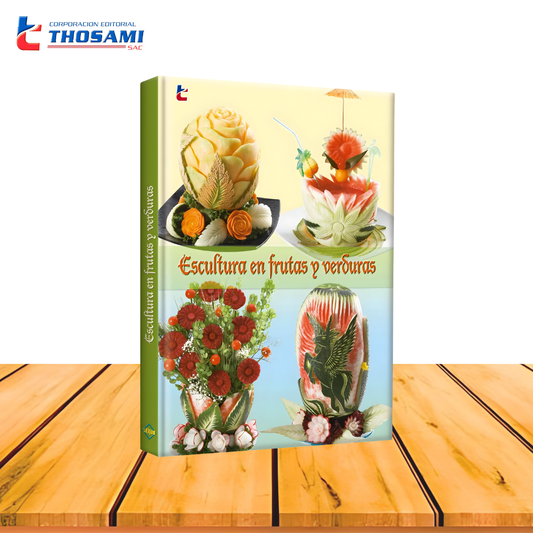 Escultura en Frutas y Verduras