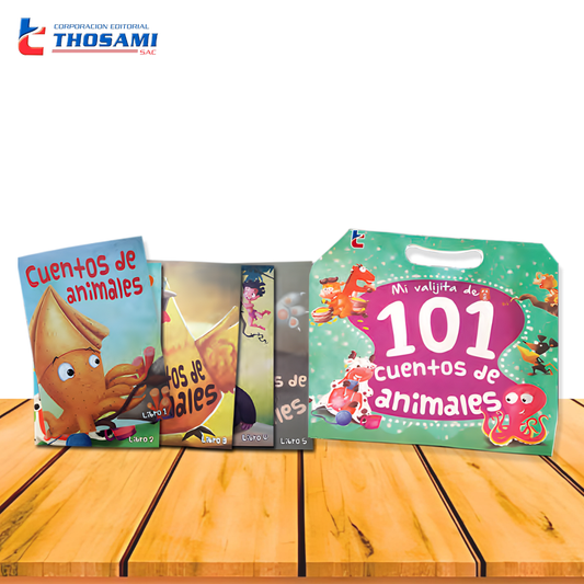 Mi valija de 101 cuentos de animales