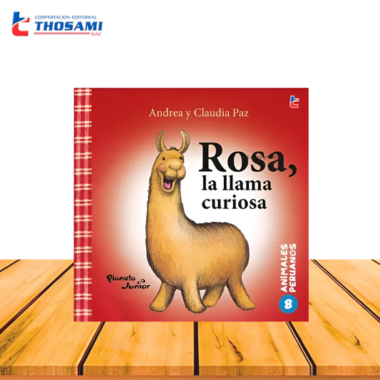 Rosa, la llama curiosa