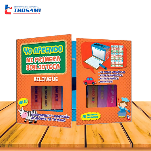 Yo aprendo mi primera biblioteca bilingüe