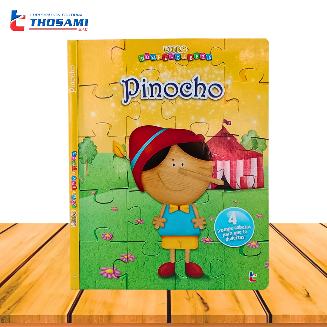 Libro Rompecabezas: Pinocho