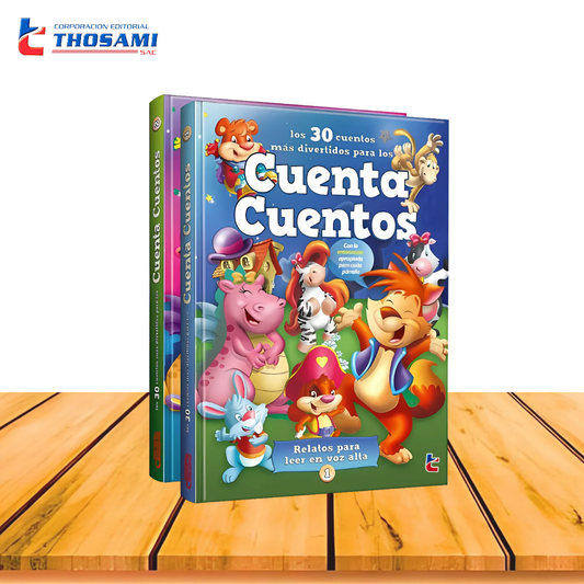 Los 30 cuentos más divertidos para los cuenta cuentos