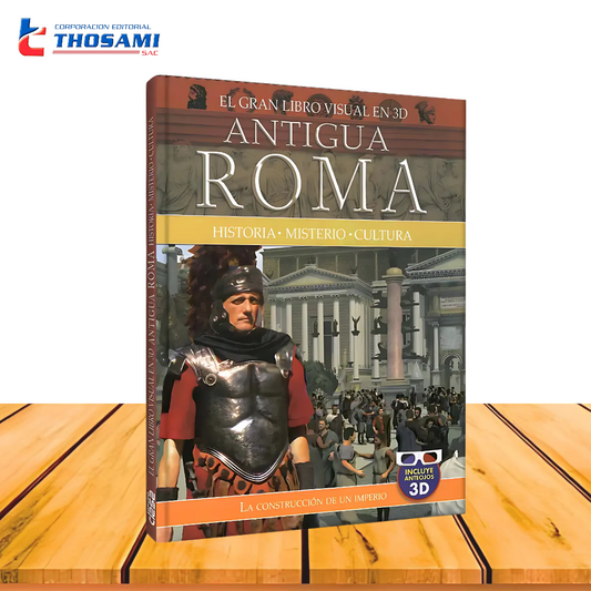 El Gran Libro visual en 3D Antigua Roma