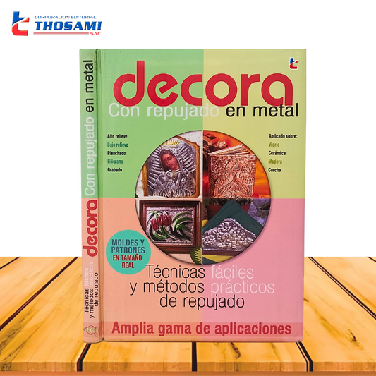 Decora con Repujado en Metal