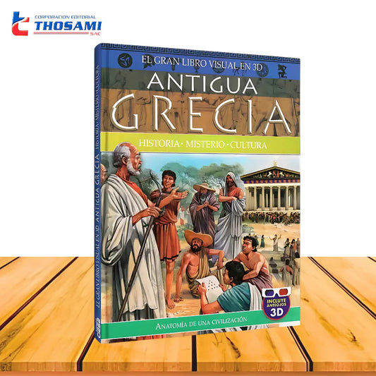 El Gran Libro visual en 3D Antigua Grecia