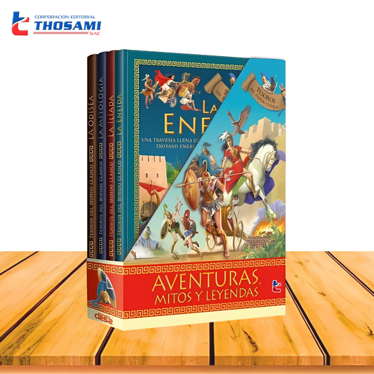 Aventuras, Mitos y Leyendas. La Odisea. La Eneida. La Mitología. La Ilíada.