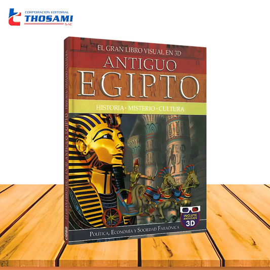 El Gran Libro visual en 3D Antiguo Egipto
