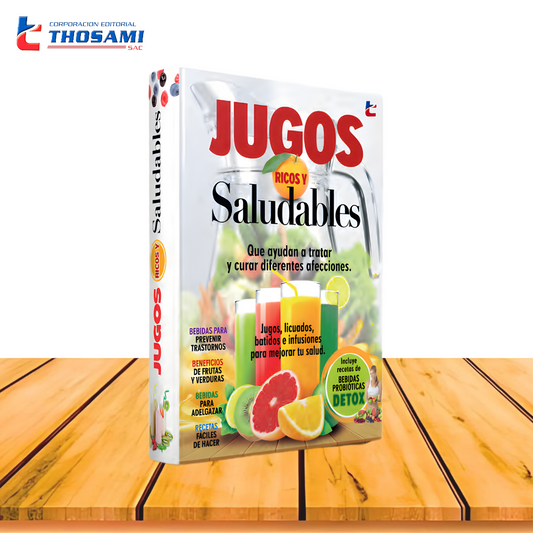 Jugos ricos y saludables