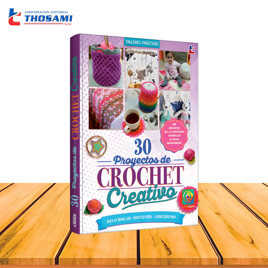 30 proyectos de crochet creativo