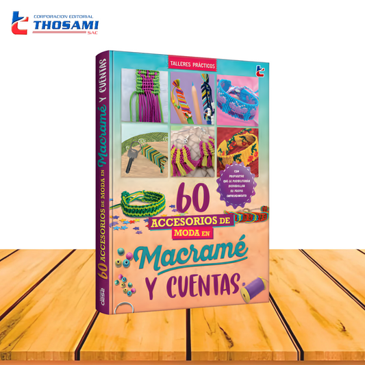 60 accesorios de moda en macramé y cuentas