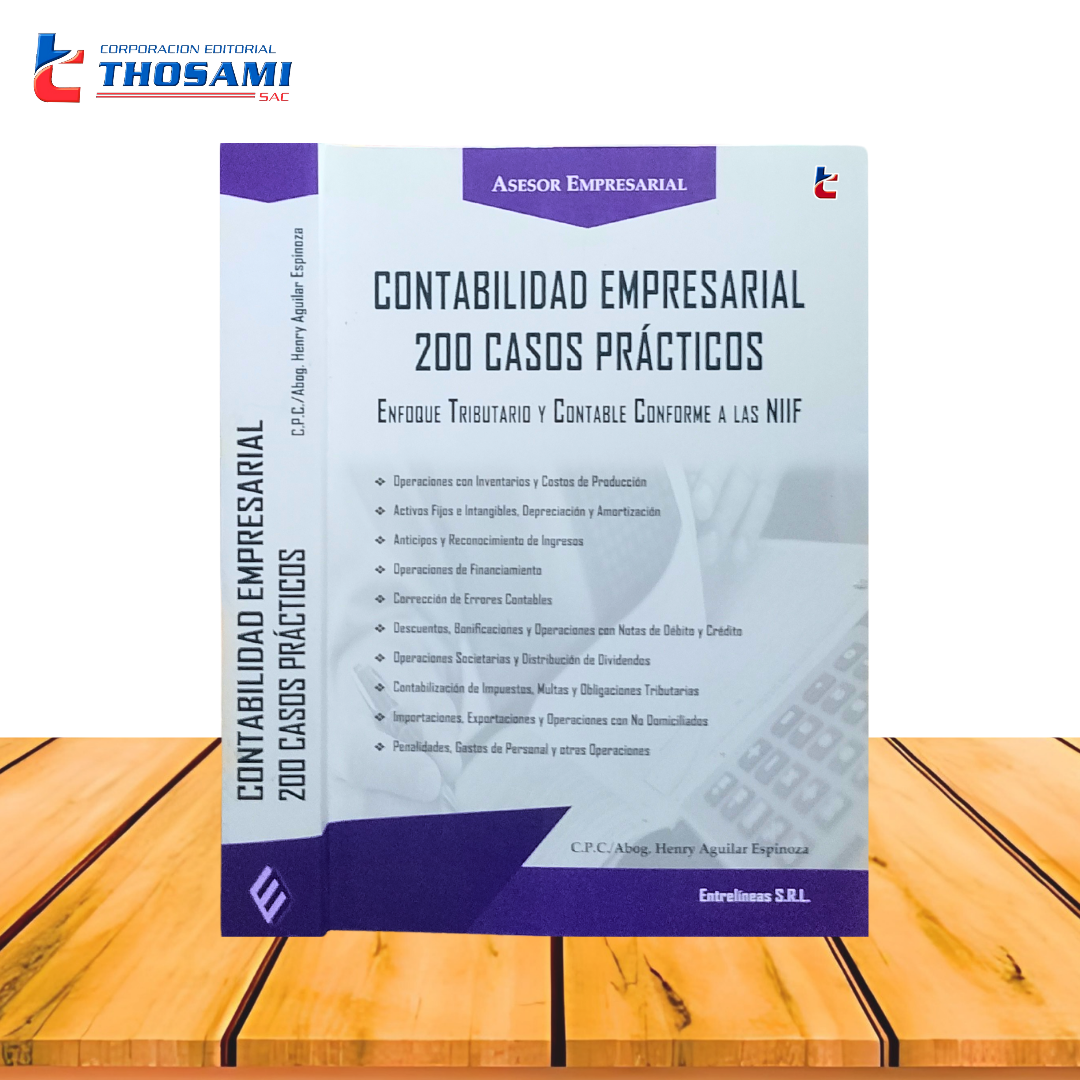 Contabilidad Empresarial 200 Casos prácticos