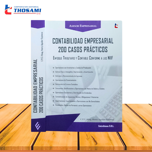 Contabilidad Empresarial 200 Casos prácticos