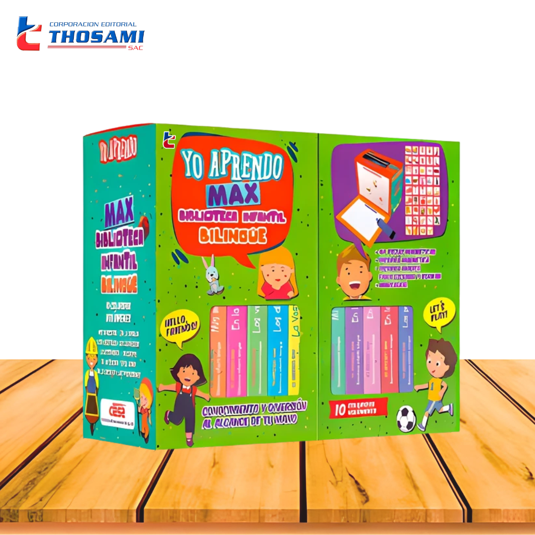 Yo aprendo Max - Biblioteca infantil bilingüe