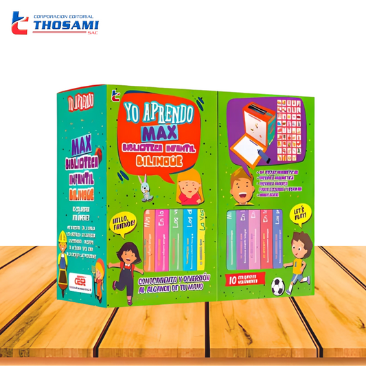 Yo aprendo Max - Biblioteca infantil bilingüe