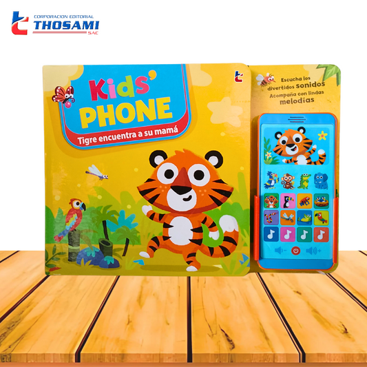 Kids' Phone Tigre Encuentra a su Mamá