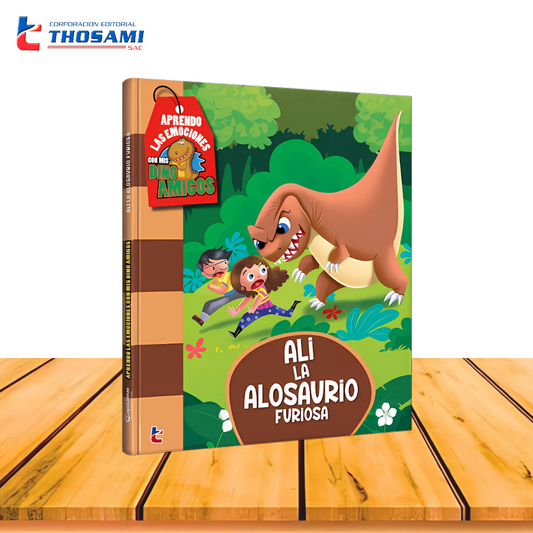 Dino amigos, Ali la alosaurio furiosa