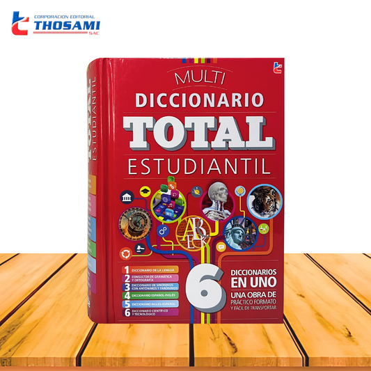 Multi diccionario total estudiantil: 6 en 1