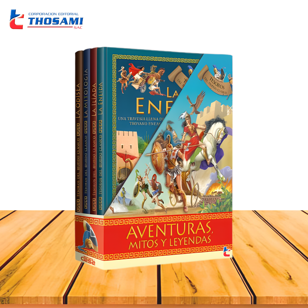 Aventuras, Mitos y Leyendas: La Odisea, La Eneida, La Ilíada y La Mitología
