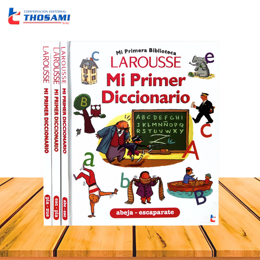 Mi primer Diccionario Larousse 3 tomos